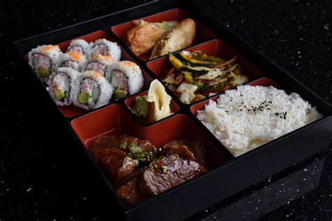 bento box entrees wasabi sushi bar