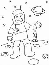 Astronaut Berufe Weltall Malvorlage Kostenlose Malvorlagen Sonnensystem Malen Familie Schule sketch template