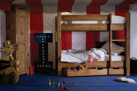 junior plank wooden bunk bed flexible finance indigo