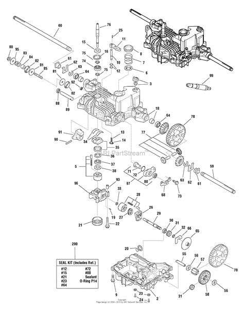 tuff torq transmission parts diagram images   finder