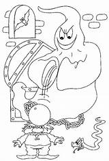 Halloween Ghost Coloring Pages Torture Instruments Ghosts Kids F8k Source Fun Hellokids Print Color sketch template