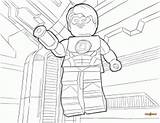 Coloring Till Emmett Sheets Pages Lego Heroes Universe Dc Super Template sketch template
