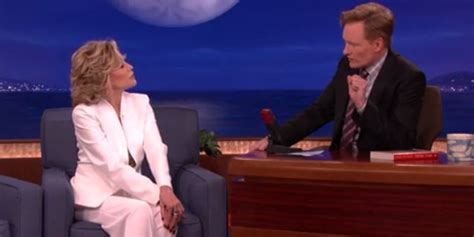 Jane Fonda Gives Conan Sex Tips And Things Get A Little Steamy Huffpost