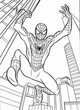 Spiderman Mewarnai Paud Marimewarnai Tk sketch template