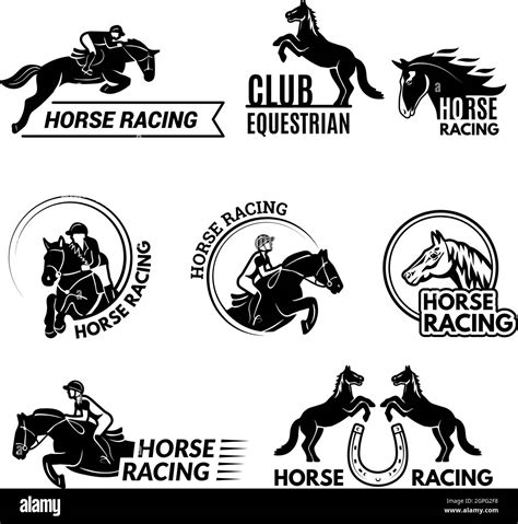 jockey de carreras de caballo imágenes vectoriales de stock alamy