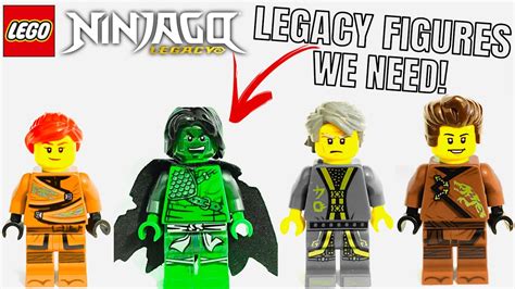 Lego Ninjago Minifigure Set Of Hair Pieces Lloyd Kai Zane Jay Cole Head
