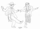 Jazz Dance Coloring Pages Sd Band Popular Template Deviantart sketch template