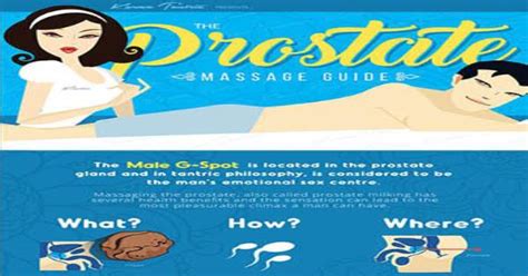 the prostate massage guide infographic