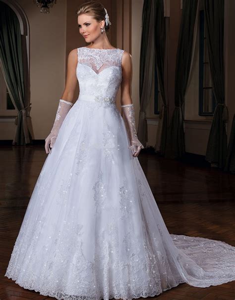 plus size lace wedding dress romantic white sleeveless sexy wedding