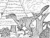 Troodon Coloring Dinosaur Pages Velociraptor Robin Great Duck Billed sketch template