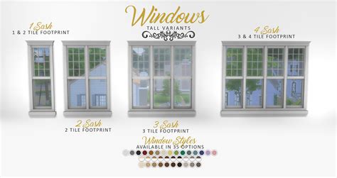image result  sims  cc  tile wide windows sims  windows sims