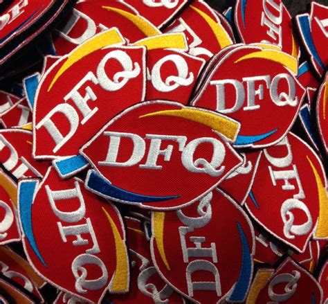 These Embroidered Dfq Patches Include A Velcro Protector And Shipping