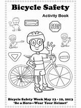 Safety Coloring Bicycle Pages Drawing Printable Road Bike Fire Kids Helmet Sheet Educational Getdrawings Hydrant Recommended Water Hydrants Color Traffic sketch template