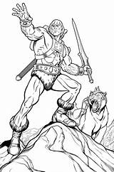Man He Coloring Pages Skeletor Deviantart Masters Coloriage Cartoon Universe Cartoons Colouring Dork Drawing Adult Blitz Style Line Maitres Ra sketch template