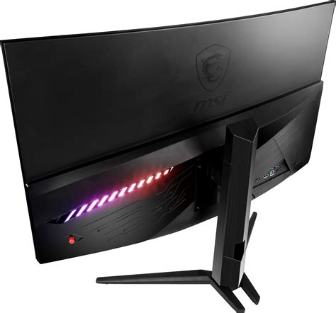 msi optix magcqr  wqhd curved gaming monitor hz rgb mystic