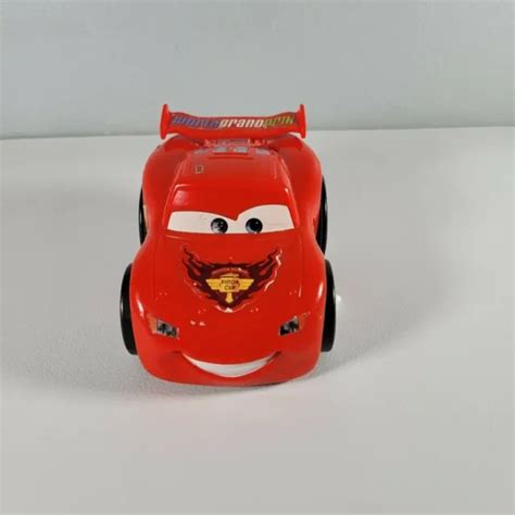 disney cars mcqueen world grand prix talking pixar car  length