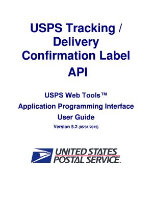 fillable  usps tracking delivery confirmation label api uspscom fax email print