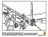 Coloring Pages Washington Monument Dc Popular Sightseeing Architecture Related Coloringhome Library Clipart sketch template