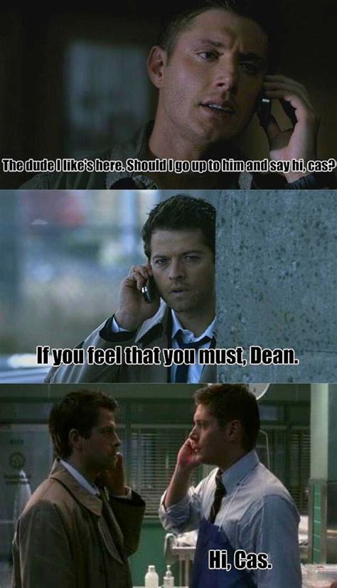 destiel meme 3 by becj on deviantart destiel supernatural funny