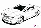 Camaro Coloring Pages Chevy Car Hot Rod Clipart Camero Chevrolet Truck Cars Printable Print Color Cartoon Sports Kids Getcolorings Silverado sketch template