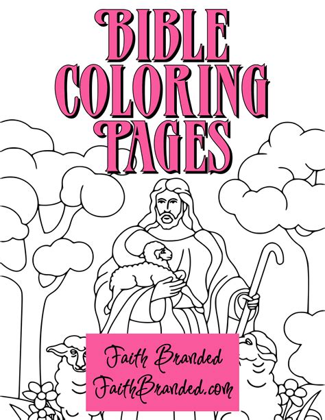 faith coloring pages  kids home family style  art ideas