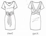 Garment Sketches Illustration Flats Paintingvalley sketch template