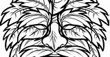 Wood Patterns Template Carving Spirits sketch template