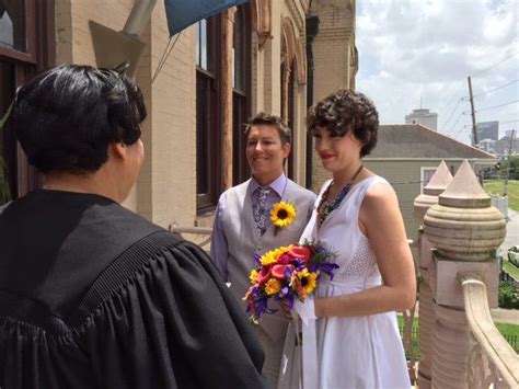 couple married tuesday in algiers was waiting for louisiana to recognize same sex marriage