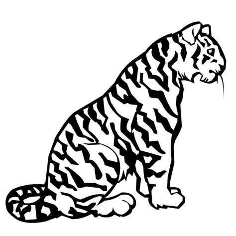 tiger coloring page animals town animals color sheet tiger