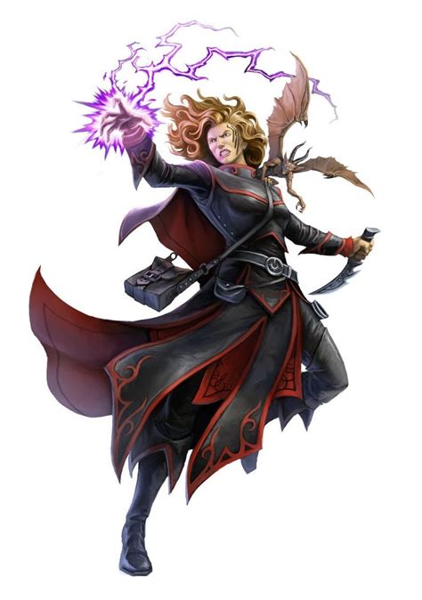 Female Evil Wizard Pathfinder Pfrpg Dnd Dandd D20 Fantasy