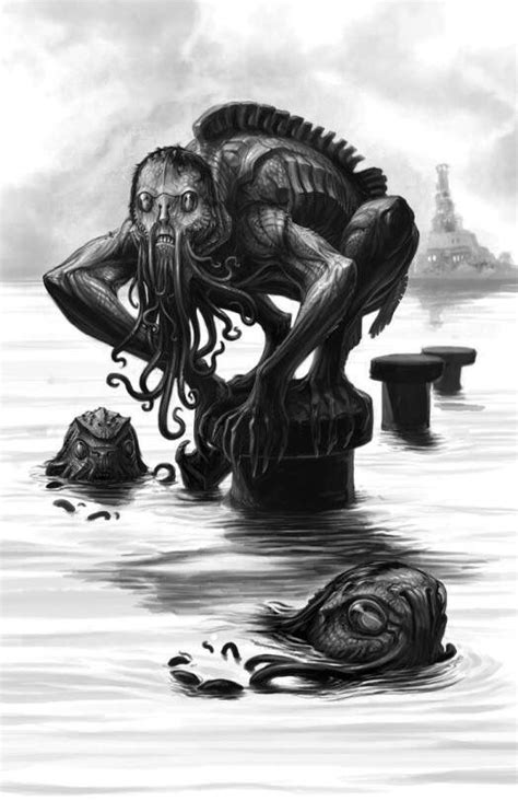 Deep Ones Lovecraft Cthulhu Lovecraft Lovecraftian Horror