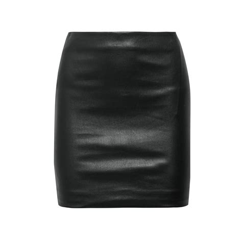 leather skirt polyvore designer skirts for women ssense