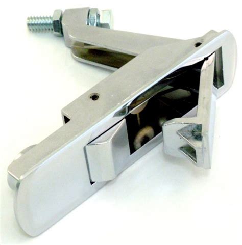 chrome trigger latch flush mount compression