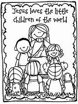 Jesus Children Loves Little Craft Sheet Color Coloring Pages Kids Bible Preschool Activity Sheets Crafts Colouring Choose Board Sunday School sketch template