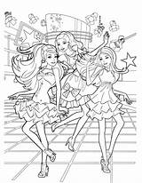 Coloring Barbie Pages Girls Books Print Book House Adults Princess Dream Adult sketch template
