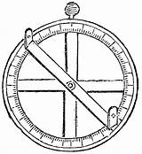 Astrolabe Clipart Instrument Etc Quadrant Used Original Usf Edu Tiff Medium Large Resolution sketch template
