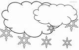 Wolke Snowy Cool2bkids Dibujo Nube Nubes Malvorlagen Naturaleza sketch template