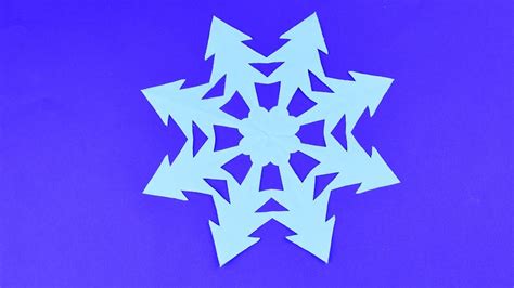 Dont Watch This Video How To Make Paper Snowflake Christmas Trees №8