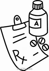 Prescription Pill Rae Clipground sketch template