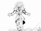Broly Super Saiyan Coloring Pages Goku Ssj4 Print Lineart Search Getcolorings Again Bar Case Looking Don Use Find Top sketch template
