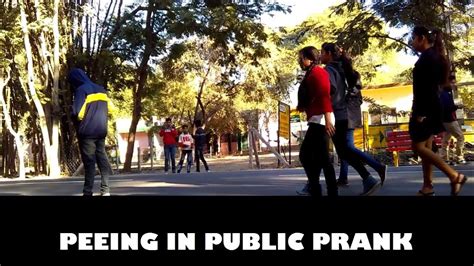 Peeing In Public Prank India [awesome Reactions] 2015 Youtube