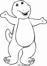 Barney Coloring Pages Bop Baby Birthday Dinosaur Online sketch template