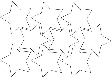 star template small clipartsco