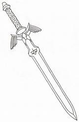 Espada Espadas Maestra Skyward Swords 2d Blueprint sketch template