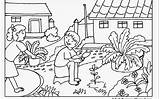 Mewarnai Sketsa Sekolah Paud Getdrawings Lomba Warna Kebun Terbaik Kartun Makan Kerupuk Entitlementtrap Coloringpages Surrounding sketch template