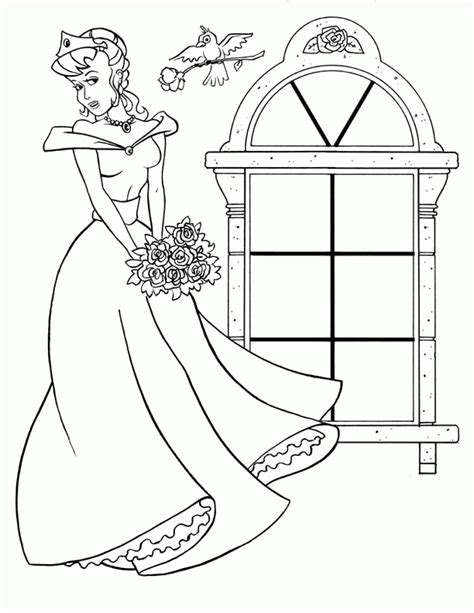 princess coloring page    coloring home