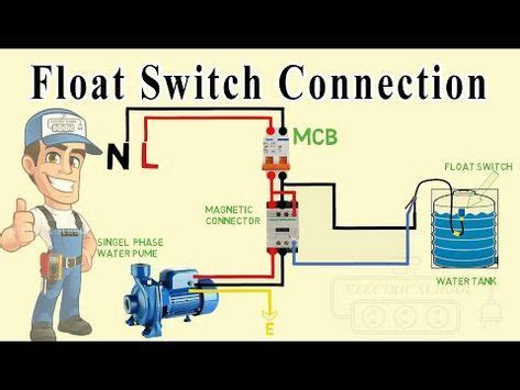 float switch wiring diagram  water pump youtube electrical circuit diagram electric