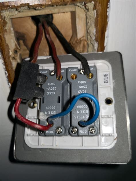 wiring    light switch  double switch wiring diagram