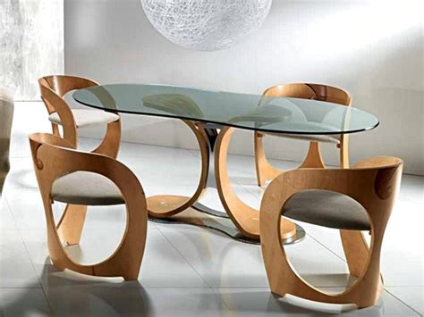 unique wooden dining tables   leave  astonished modern