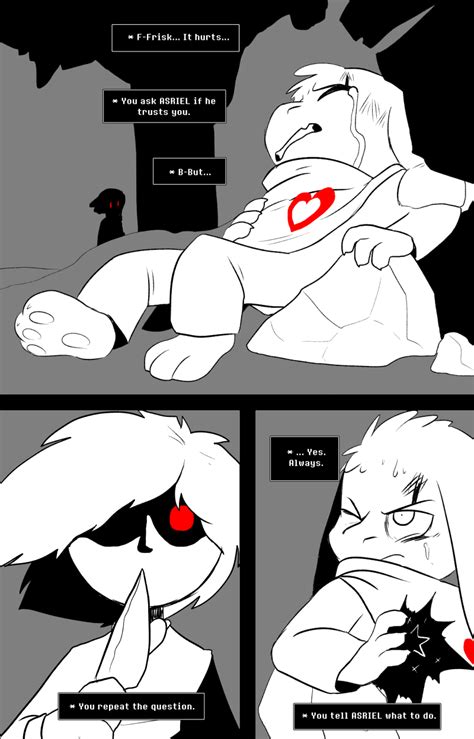 undertale asriel and chara comic